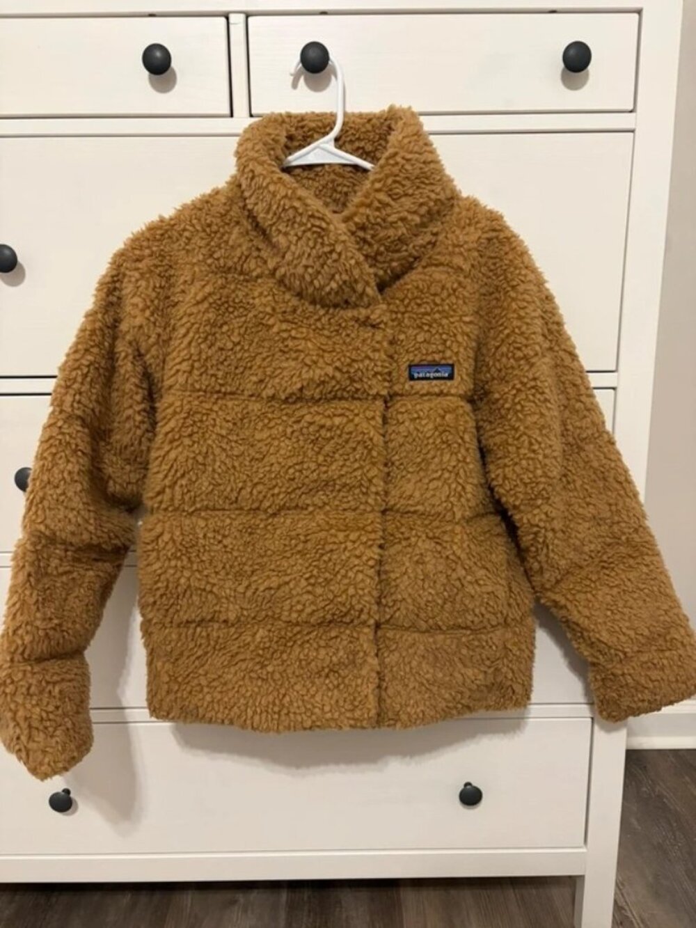 Patagonia Recycled High Pile Fleece Down Jacket Size S